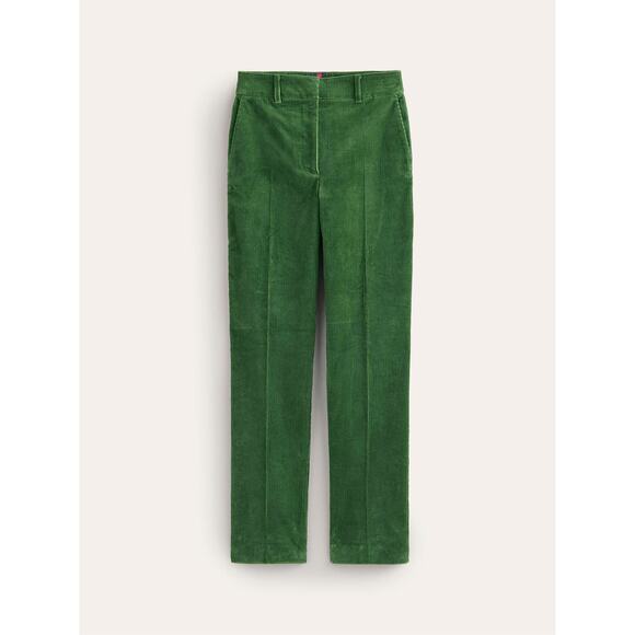 Boden Kew Cord Trousers Green Corduroy Ankle Stretch Womens US 12R UK 16R - Picture 8 of 8